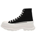 Alexander McQueen Tread Slick Boots 'Core Black White' 705659W4MV21070 #