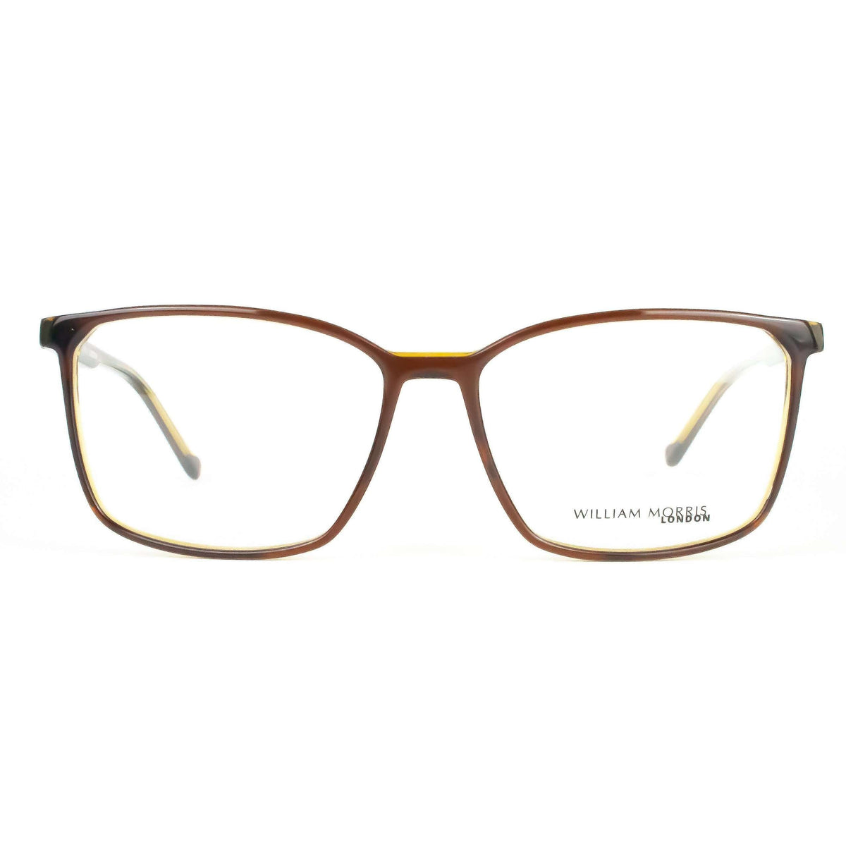 William Morris London Model 6994 Brown-green Square Unisex Glasses